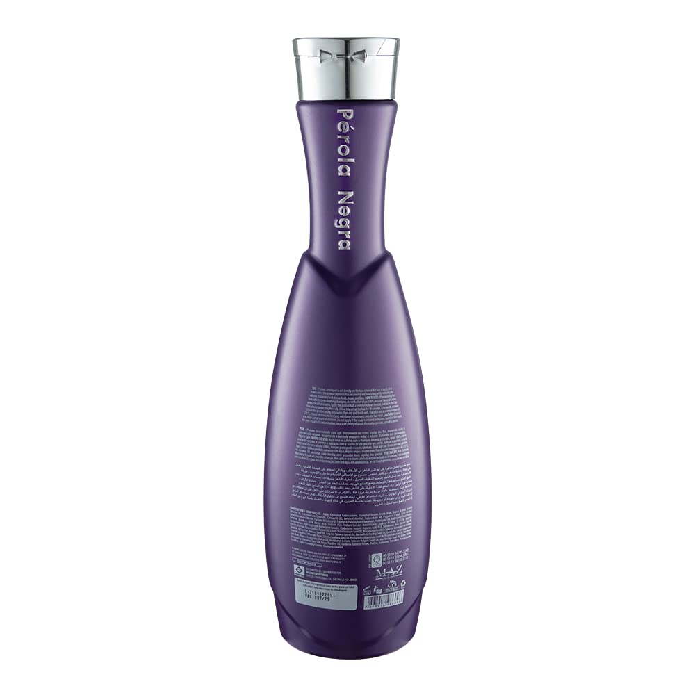 Perola Negra Cortex Melanin Smoothing Effect - Treatment Complex Blowout - Protects Hair Color - Volume Reducer 35.27 oz