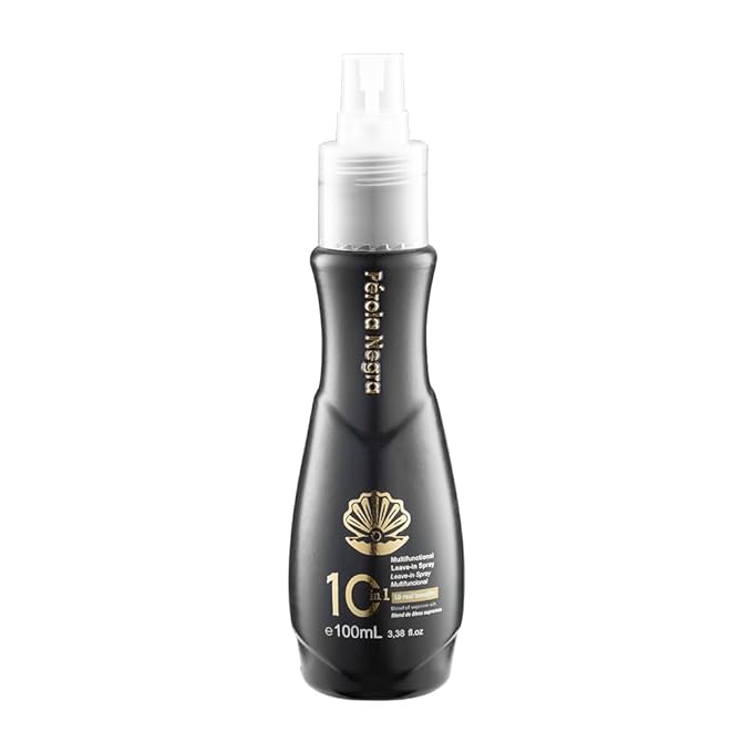 Perola Negra Multi-Benefit Treatment Leave-in Spray 10 in 1 - Blend of supreme oils 100ml