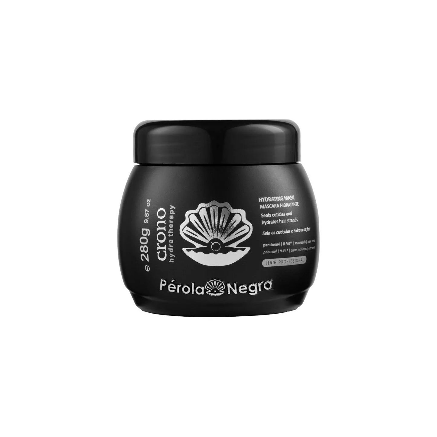 Cromo Hydra Therapy Kit - 300ml Shampoo and 280g Hydration Mask - Perola Negra