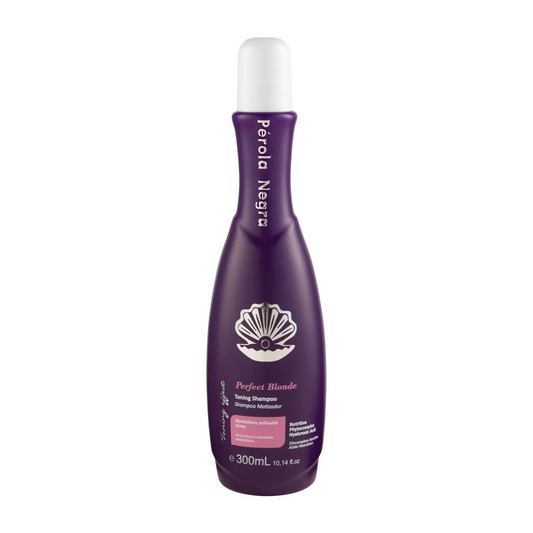Perfect Blonde Kit - Shampoo 300ml and Toning Mask 280g - Perola Negra
