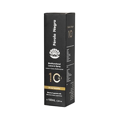 Perola Negra Multi-Benefit Treatment Leave-in Spray 10 in 1 - Blend of supreme oils 100ml
