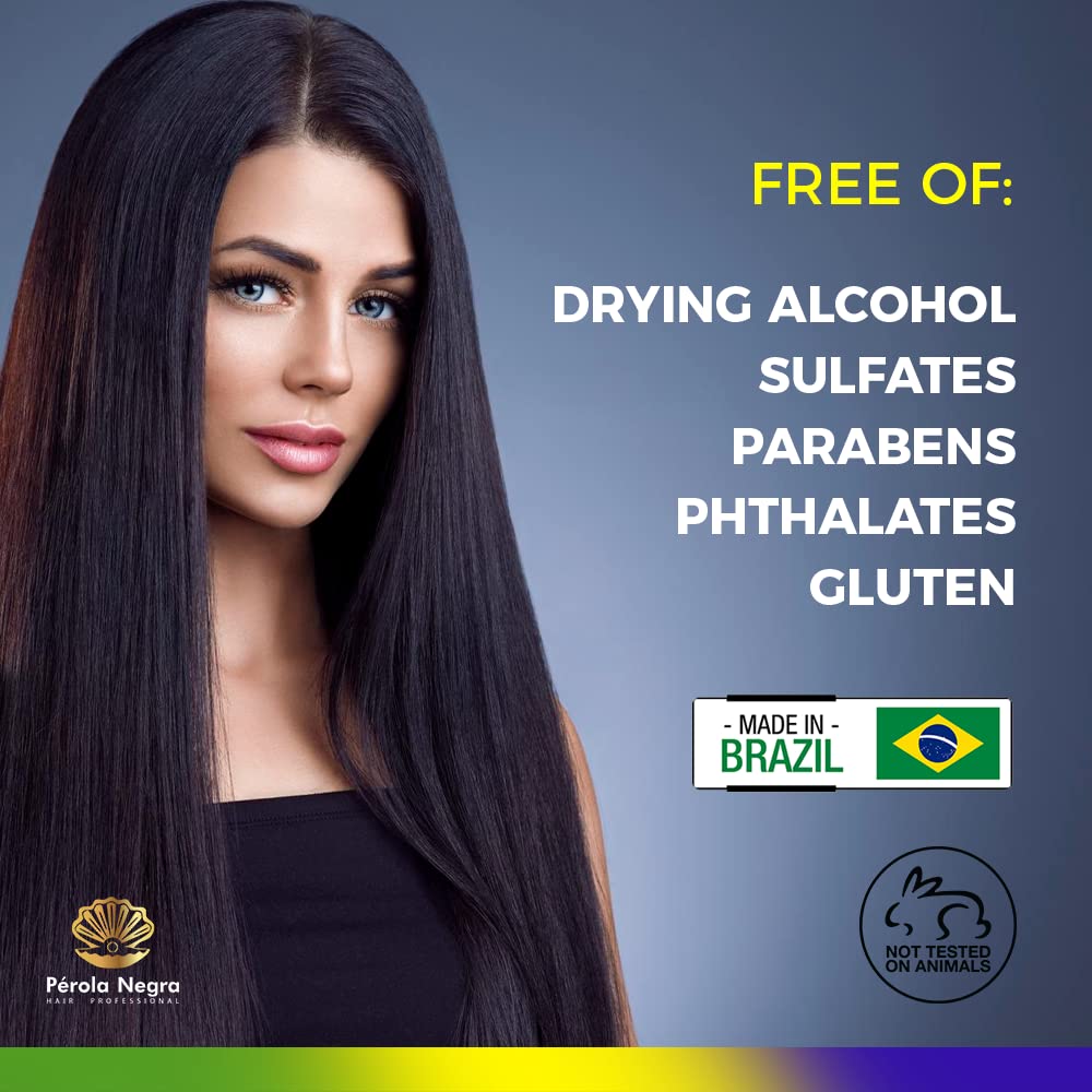 Perola Negra Multi-Benefit Treatment Leave-in Spray 10 in 1 - Blend of supreme oils 100ml