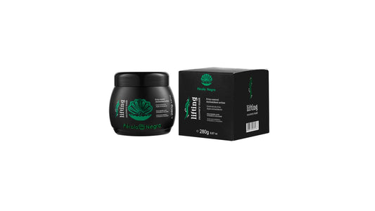 Perola Negra Recovering Mask, Frizz Control Antioxidant Action with Hyaluronic Acid - Frizz control 9.87 oz