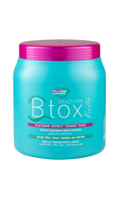 Brazilian Botox Keratin Monaliss Formaldehyde Free Hair Straightening 33.8 fl oz