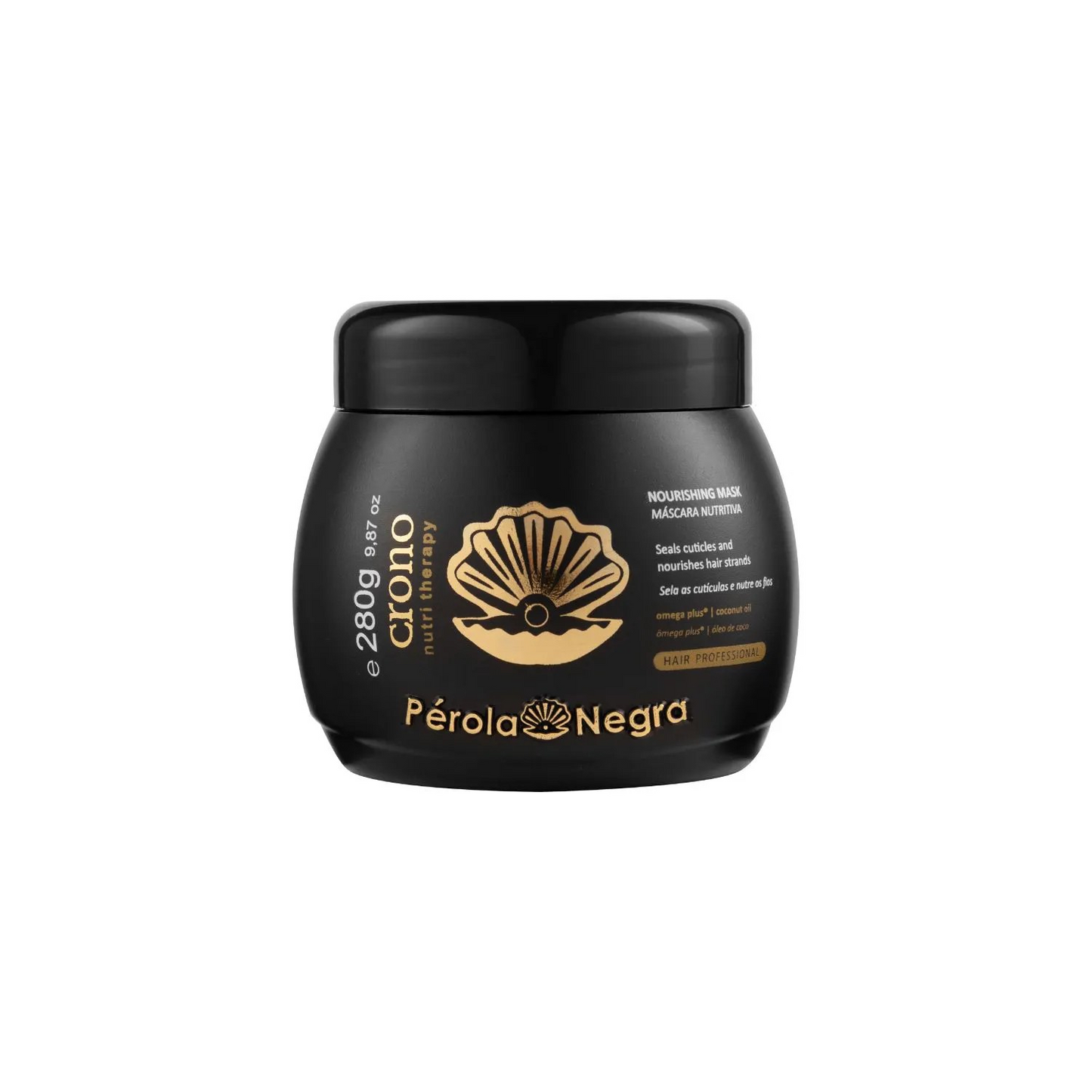 Cromo Nutri Therapy Kit - 300ml Shampoo and 280g Nutrition Mask - Perola Negra
