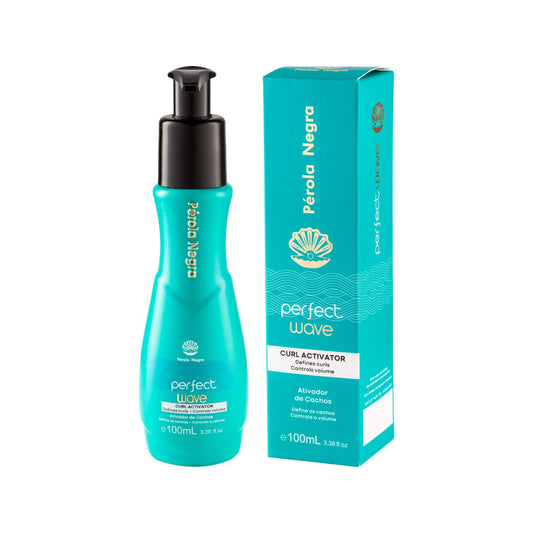 Pérola Negra Perfect Wave, Curl Activator, Defines Curls, Controls Volume, Anti-frizz action